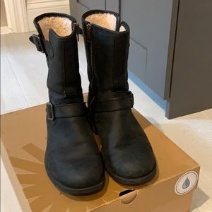 UGG leather all weather proof boots